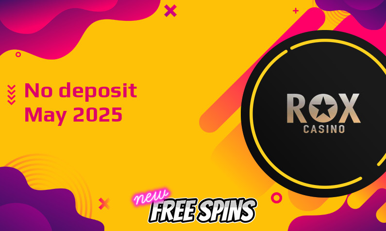 Latest Rox Casino no deposit bonus, today 3rd of May 2025