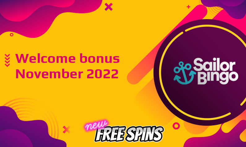 Latest Sailor Bingo Casino bonus November 2022, 50 Bonus-spins