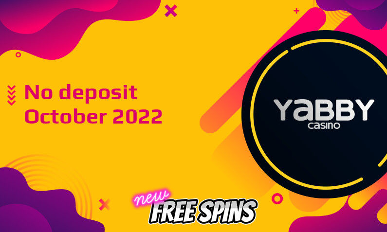 Latest Yabby Casino no deposit bonus, today 10th of October 2022