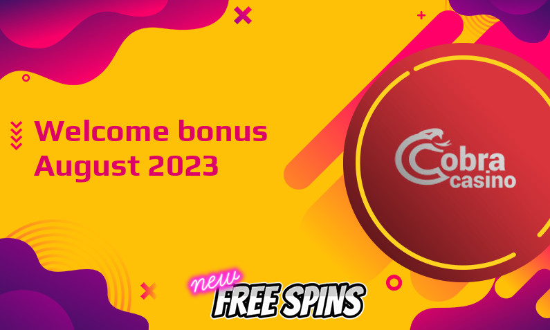 New bonus from Cobra Casino August 2023, 250 Free-spins
