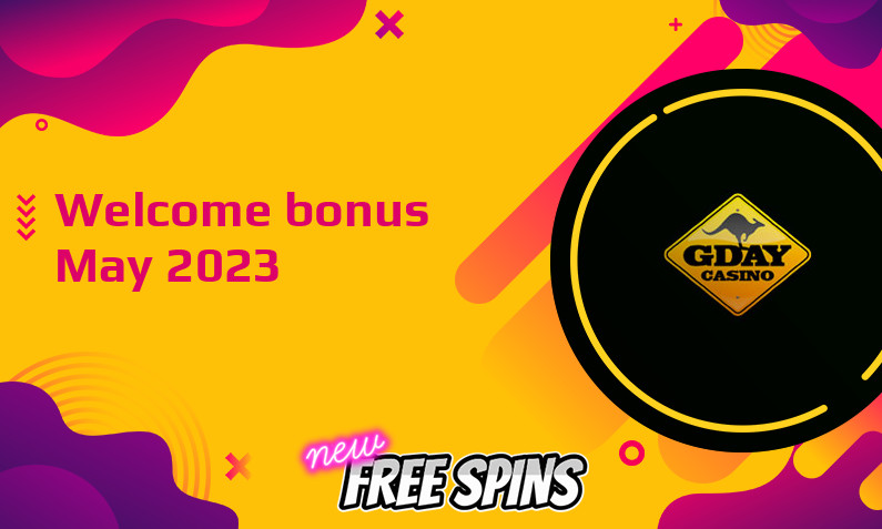 New bonus from Gday Casino May 2023