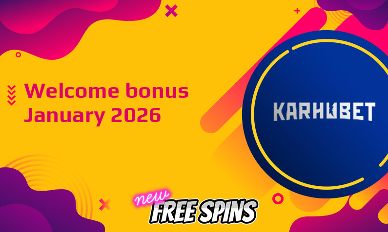 New bonus from Karhubet January 2026, 150 Free spins