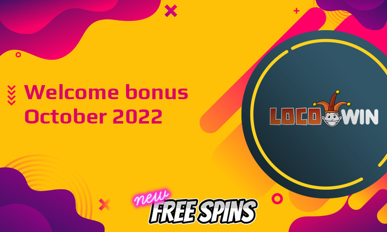 New bonus from Locowin Casino October 2022, 100 Free-spins