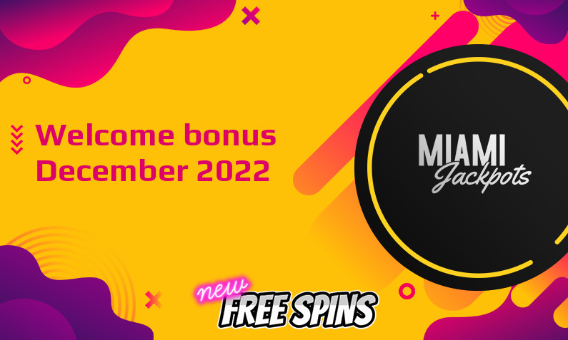 New bonus from Miami Jackpots December 2022, 50 Spins