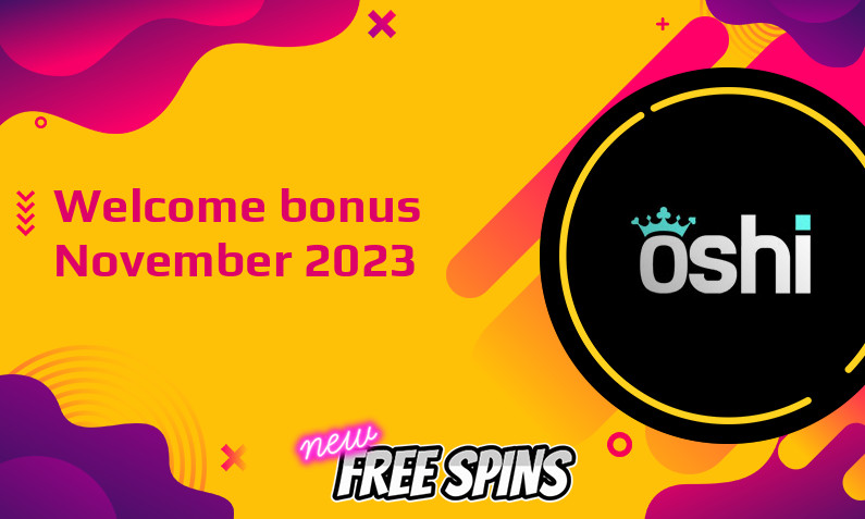 New bonus from Oshi, 200 Extra spins