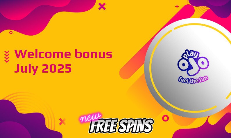 New bonus from Play Ojo Casino July 2025, 50 Spins
