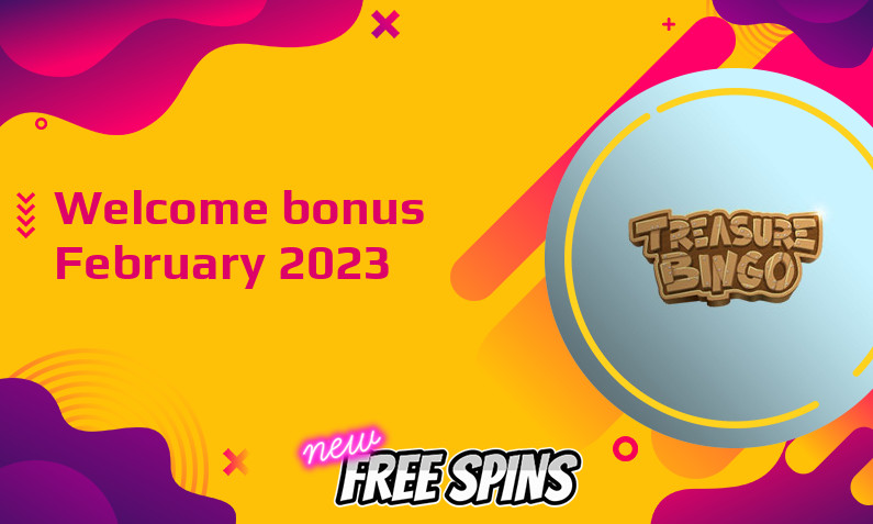 New bonus from Treasure Bingo February 2023