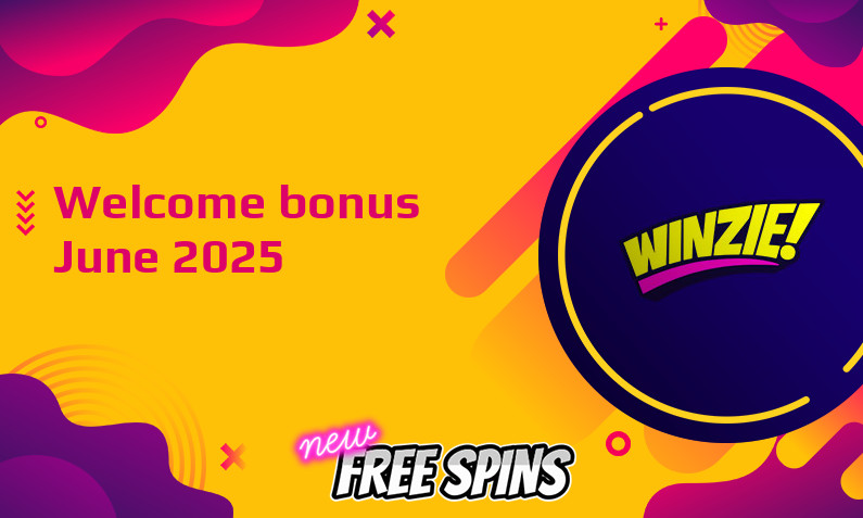 New bonus from Winzie June 2025, 3000 Free spins