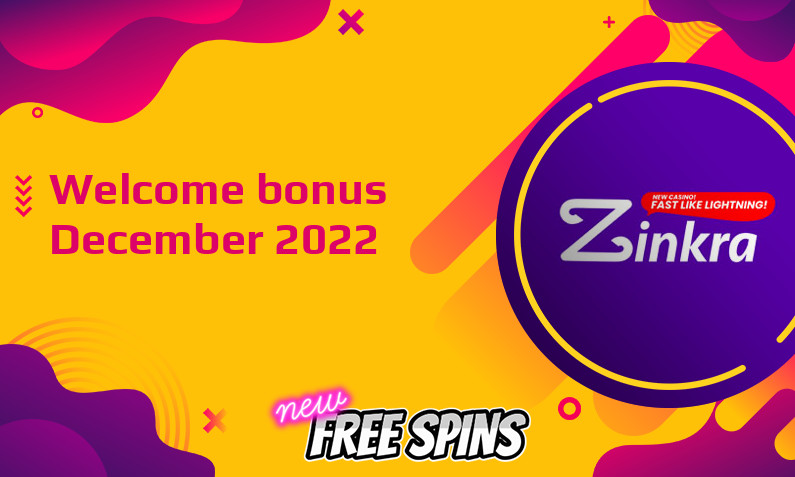 New bonus from Zinkra, 50 Free spins