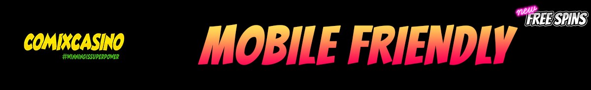 Comix Casino-mobile-friendly