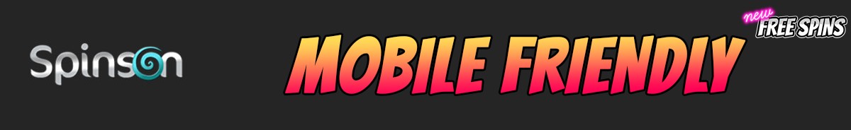 Spinson Casino-mobile-friendly